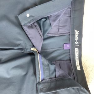 Johnnie-O Performance Shorts; Navy Blue 35W.. Excellent Condition